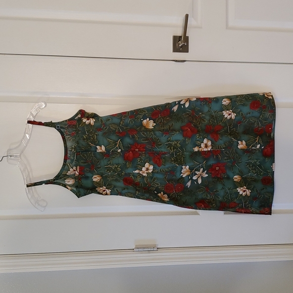 Tropical Hawaiian Holiday 2-pc Sheath Dress Sz Small EUC - Picture 3 of 15